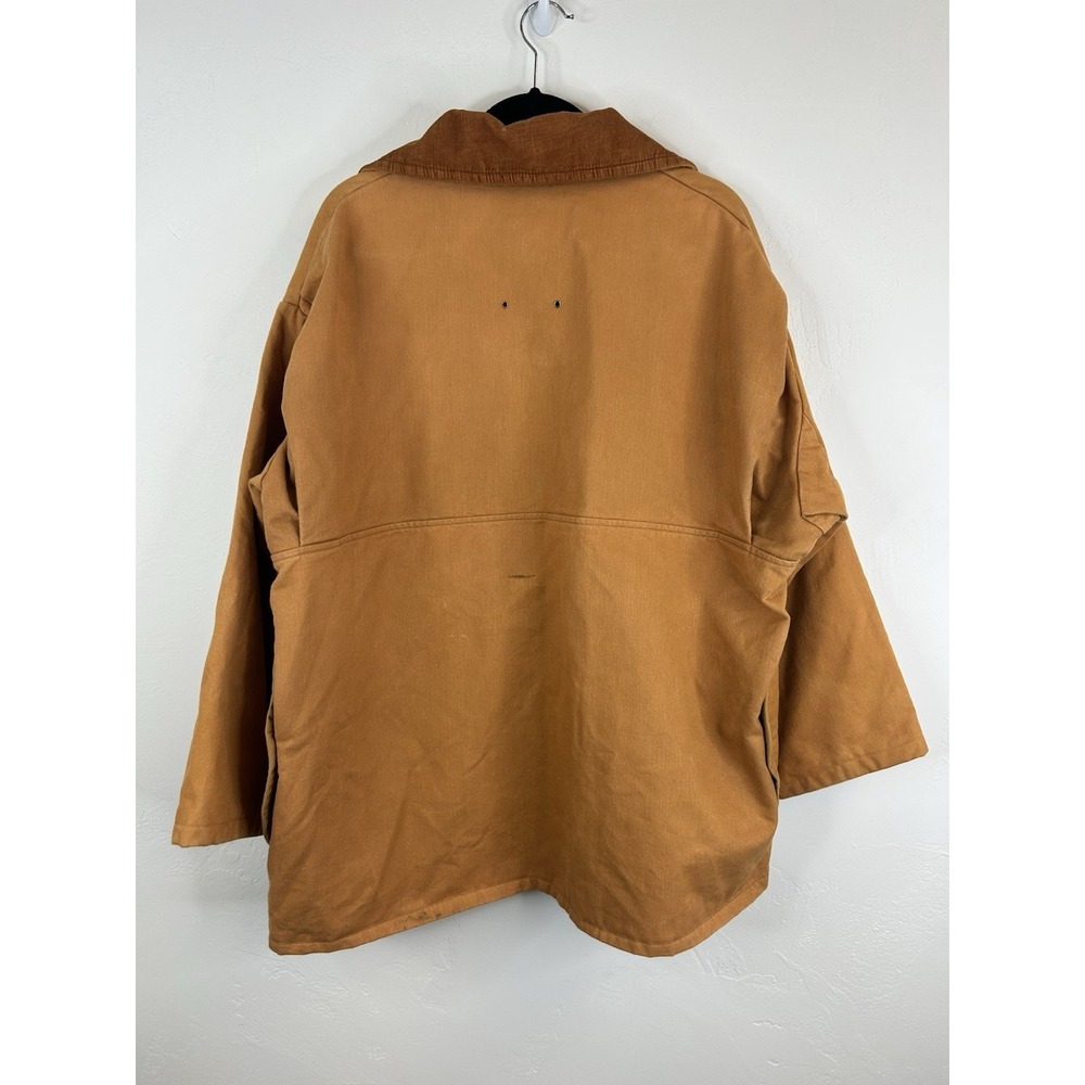 Vintage 1977 Canvas Chore Coat Barn Jacket Hunting Outdoor Size XXL Workwear Men - Picture 9 of 11